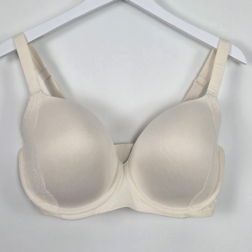 Secret Treasures Underwire Bra Ivory Cream Off White 38DDD
